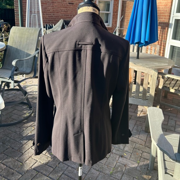 Gorgeous Chic dark brown blazer size 8 - Picture 5 of 8